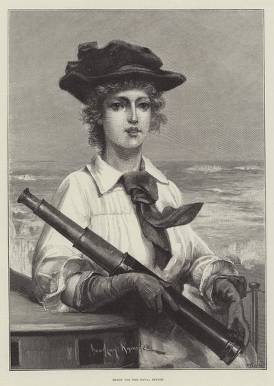 Prêt pour la revue navale - Davidson Knowles